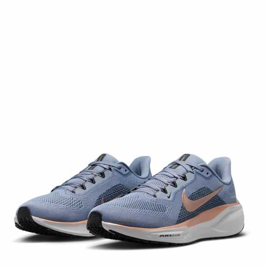 Nike Pegasus 41 Road Running Shoes Womens Сиво Сланце 