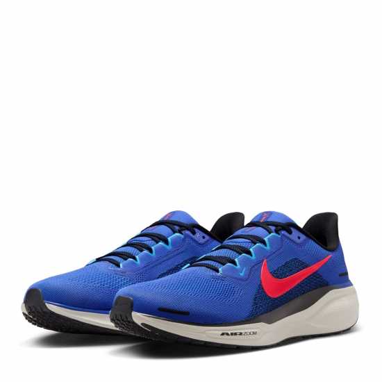 Nike Мъжки Обувки За Бягане Pegasus 41 Road Running Shoes Mens Синьо/Оранжево Мъжки високи кецове