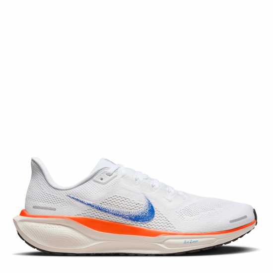 Nike Мъжки Обувки За Бягане Pegasus 41 Road Running Shoes Mens Бяло/Червено Мъжки високи кецове