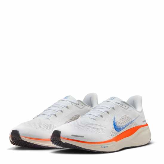 Nike Мъжки Обувки За Бягане Pegasus 41 Road Running Shoes Mens Бяло/Червено Мъжки високи кецове