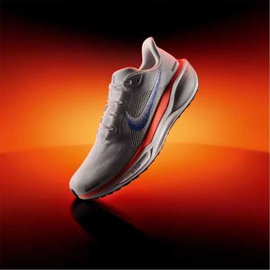 Nike Мъжки Обувки За Бягане Pegasus 41 Road Running Shoes Mens Бяло/Червено Мъжки високи кецове