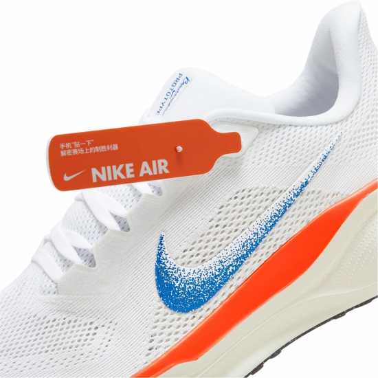 Nike Мъжки Обувки За Бягане Pegasus 41 Road Running Shoes Mens Бяло/Червено Мъжки високи кецове