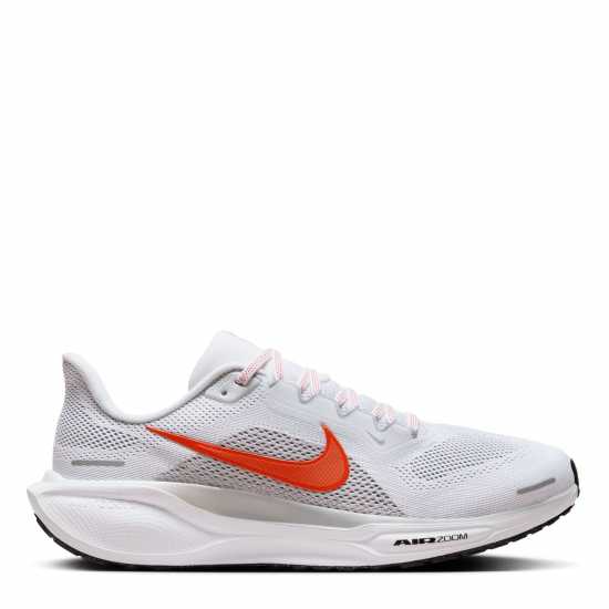 Nike Мъжки Обувки За Бягане Pegasus 41 Road Running Shoes Mens Бяло/Червено Мъжки маратонки за бягане