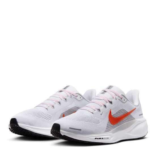 Nike Мъжки Обувки За Бягане Pegasus 41 Road Running Shoes Mens Бяло/Червено Мъжки маратонки за бягане