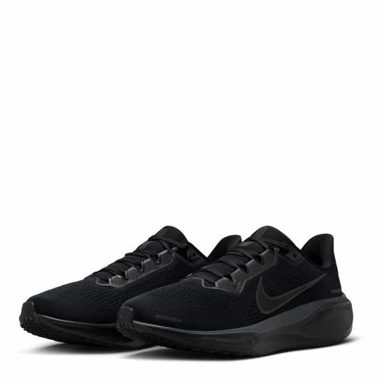 Nike Мъжки Обувки За Бягане Pegasus 41 Road Running Shoes Mens Черно/Черно Мъжки маратонки за бягане