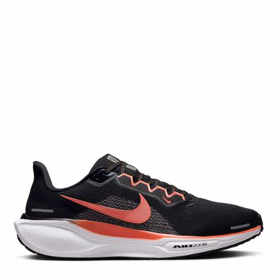 Nike Мъжки Обувки За Бягане Pegasus 41 Road Running Shoes Mens Черно/Див манго Мъжки маратонки за бягане