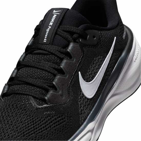 Nike Юношески Обувки Air Zoom Pegasus 41 Road Running Shoes Juniors Черно/Бяло Детски маратонки