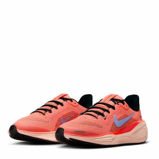 Nike Юношески Обувки Air Zoom Pegasus 41 Road Running Shoes Juniors Див манго 