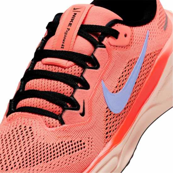 Nike Юношески Обувки Air Zoom Pegasus 41 Road Running Shoes Juniors Див манго 