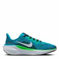 Nike Юношески Обувки Air Zoom Pegasus 41 Road Running Shoes Juniors Синьо/Сиво Детски маратонки