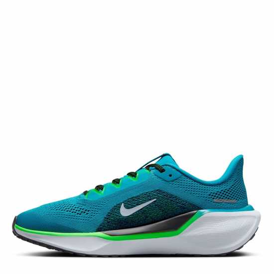 Nike Юношески Обувки Air Zoom Pegasus 41 Road Running Shoes Juniors Синьо/Сиво Детски маратонки