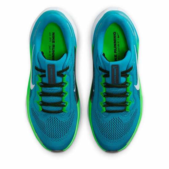 Nike Юношески Обувки Air Zoom Pegasus 41 Road Running Shoes Juniors Синьо/Сиво Детски маратонки