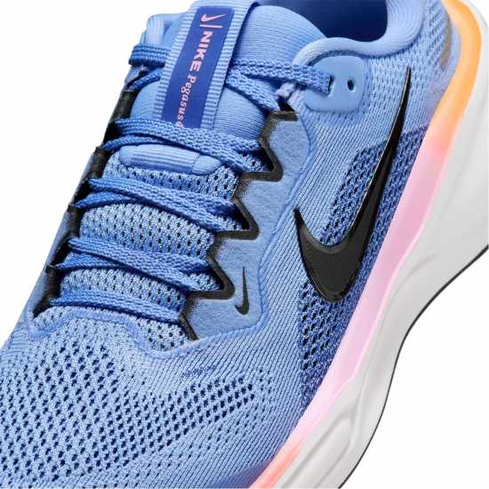 Nike Юношески Обувки Air Zoom Pegasus 41 Road Running Shoes Juniors Кралски пулс 