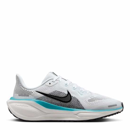 Nike Юношески Обувки Air Zoom Pegasus 41 Road Running Shoes Juniors Бяло/Синьо Детски маратонки