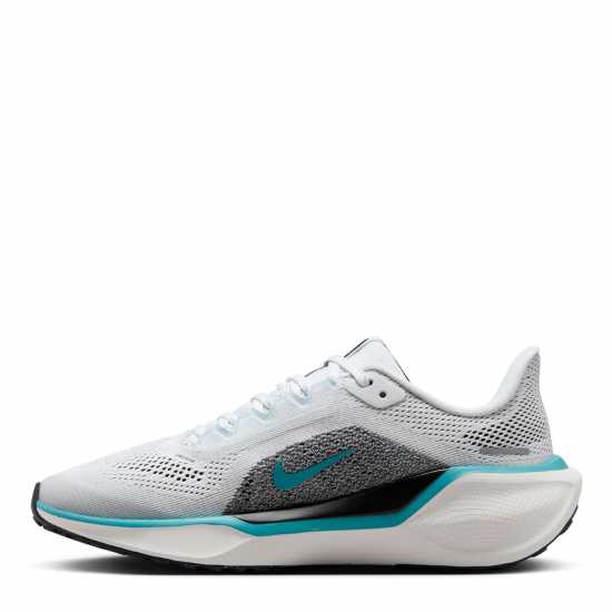 Nike Юношески Обувки Air Zoom Pegasus 41 Road Running Shoes Juniors Бяло/Синьо Детски маратонки