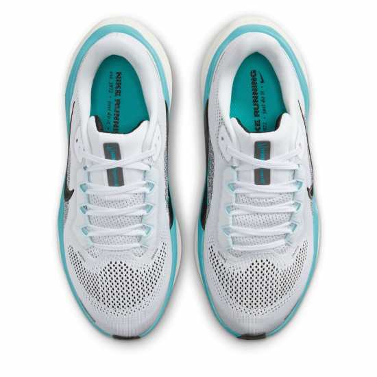 Nike Юношески Обувки Air Zoom Pegasus 41 Road Running Shoes Juniors Бяло/Синьо Детски маратонки