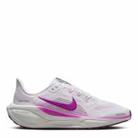 Nike Юношески Обувки Air Zoom Pegasus 41 Road Running Shoes Juniors Бяло/Виолетово Детски маратонки