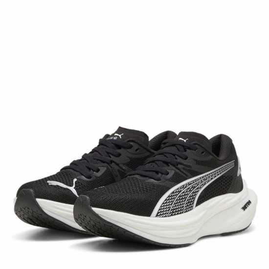 Puma Deviate Nitro 3 Fade Wns Road Running Shoes Womens Черно/Бяло Атлетика