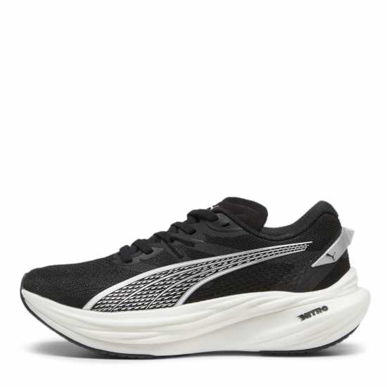 Puma Deviate Nitro 3 Fade Wns Road Running Shoes Womens Черно/Бяло Атлетика