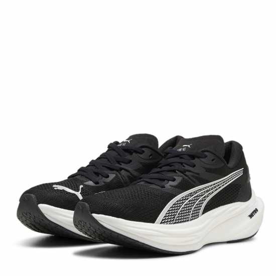 Deviate Nitro 3 Men's Running Shoes Black/White Мъжки високи кецове