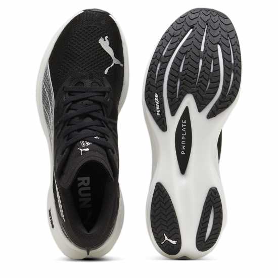 Deviate Nitro 3 Men's Running Shoes Black/White Мъжки високи кецове