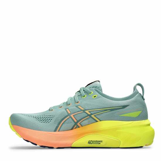 Asics Gel-Kayano 31 Running Shoe Mens Синьо-жълто Мъжки високи кецове