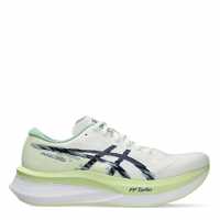 Asics Magic Speed 4 Trainers Mens Бяло/Синьо Мъжки високи кецове