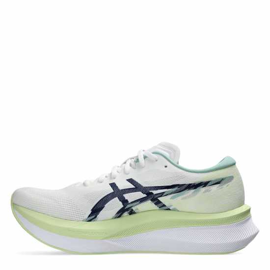 Asics Magic Speed 4 Trainers Mens Бяло/Синьо Мъжки високи кецове