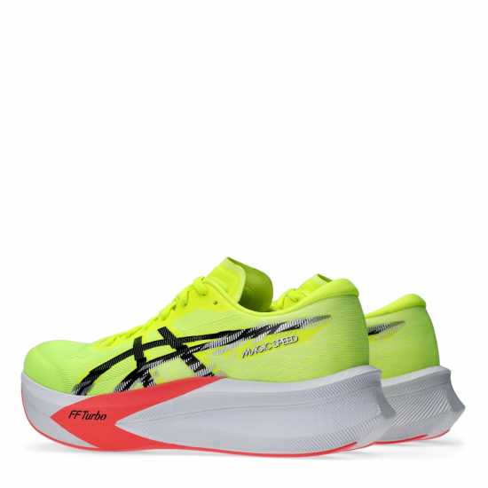 Asics Magic Speed 4 Trainers Mens Жълто/Черно Мъжки високи кецове