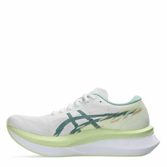 Asics Magic Speed 4 Trainers Womens Бяло/Селадон Дамски маратонки за бягане