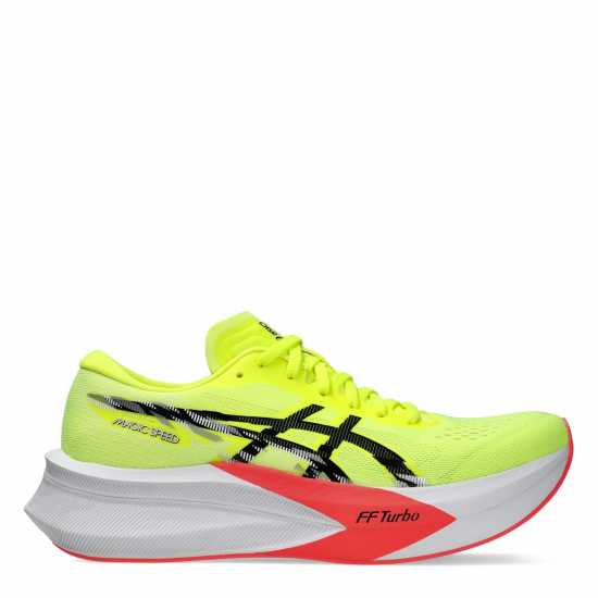 Asics Magic Speed 4 Trainers Womens Жълто/Черно Атлетика