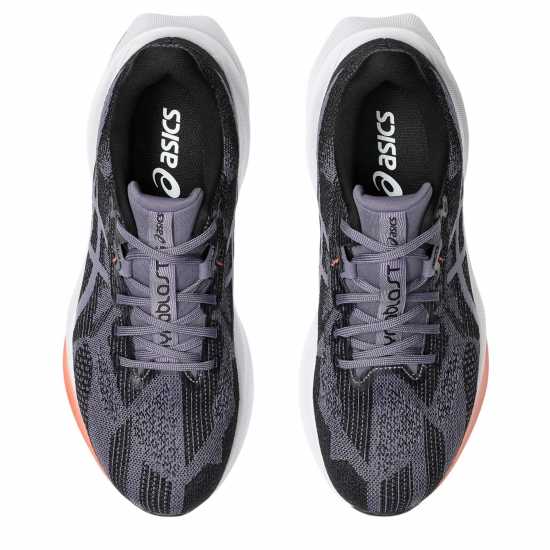 Asics Dynablast 5 Road Running Shoes Womens Сиво лилаво/Черно Атлетика