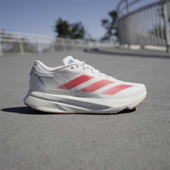 Adidas Adizero Sl2 Running Shoes Womens Бяло/Червено Атлетика