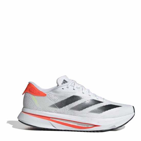 Adidas Мъжки Обувки За Бягане Adizero Sl2 Running Shoes Mens White/Orange Мъжки високи кецове