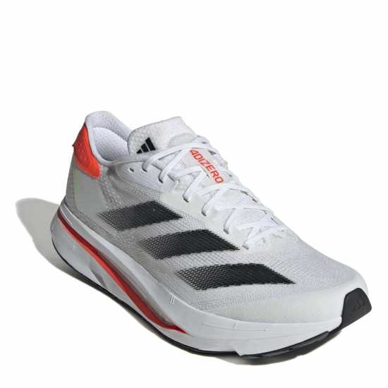 Adidas Мъжки Обувки За Бягане Adizero Sl2 Running Shoes Mens White/Orange Мъжки високи кецове