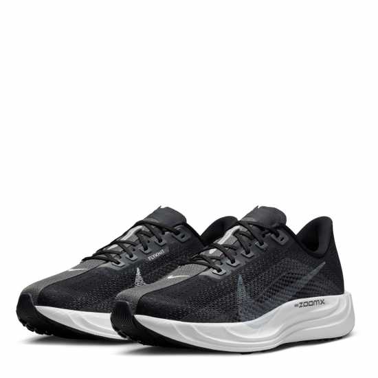 Nike Pegasus Plus Trainers Mens Черно/Бяло Мъжки високи кецове