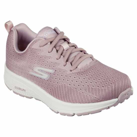 Skechers Engineered Mesh Lace Up Road Running Shoes Womens Мави Атлетика