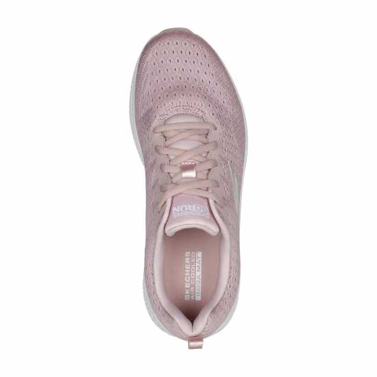 Skechers Engineered Mesh Lace Up Road Running Shoes Womens Мави Атлетика