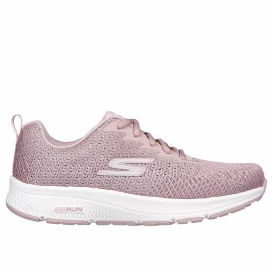 Skechers Engineered Mesh Lace Up Road Running Shoes Womens Мави Атлетика