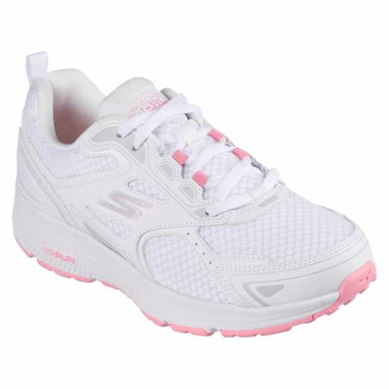 Skechers Go Run Consistent Road Running Shoes Womens Бяло/Розово Атлетика