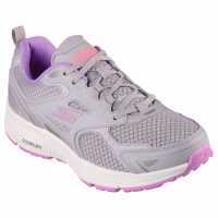 Skechers Go Run Consistent Road Running Shoes Womens Сиво/Лилаво Маратонки с висок свод