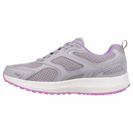 Skechers Go Run Consistent Road Running Shoes Womens Сиво/Лилаво Маратонки с висок свод