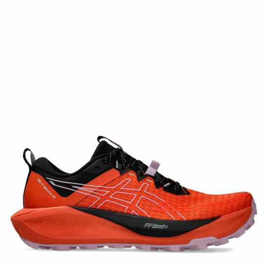 Asics Мъжки Маратонки Бягане По Пътеки Gel-Trabuco 13 Womens Trail Running Shoes Нова Оранжева/Лилава Атлетика