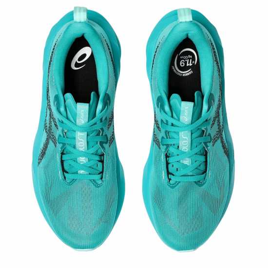 Asics Мъжки Обувки За Бягане Novablast 5 Road Running Shoes Mens Вълново тюркоазено Мъжки маратонки за бягане