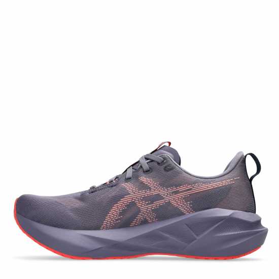 Asics Мъжки Обувки За Бягане Novablast 5 Road Running Shoes Mens Лилаво Мъжки маратонки за бягане