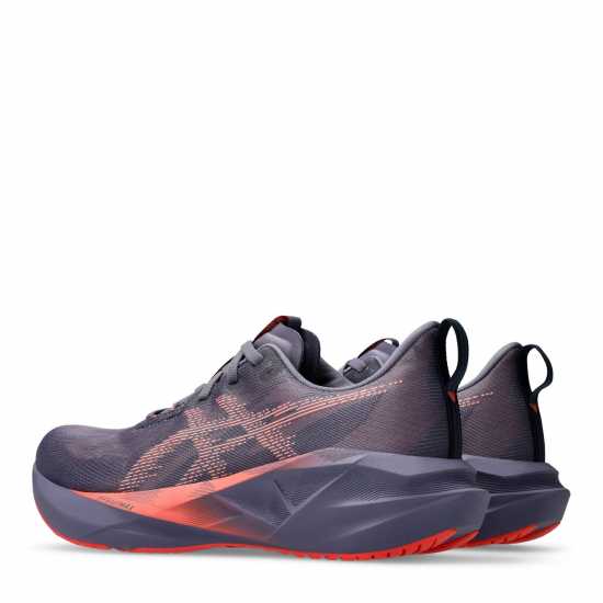 Asics Мъжки Обувки За Бягане Novablast 5 Road Running Shoes Mens Лилаво Мъжки маратонки за бягане