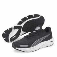 Puma Мъжки Обувки За Бягане Velocity Nitro 2 Running Shoes Mens Black/White Мъжки маратонки