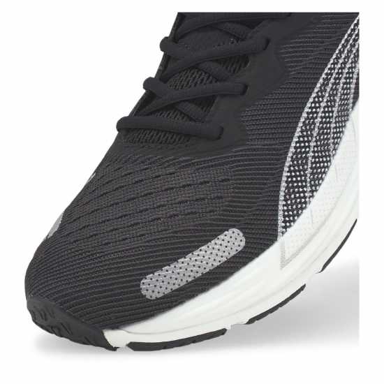 Puma Мъжки Обувки За Бягане Velocity Nitro 2 Running Shoes Mens Black/White Мъжки високи кецове