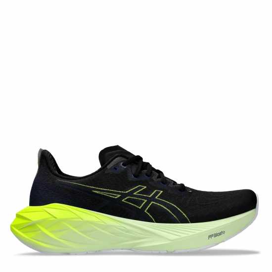 Asics Мъжки Обувки За Бягане Novablast 4 Running Shoes Mens Черно/Синьо Мъжки високи кецове