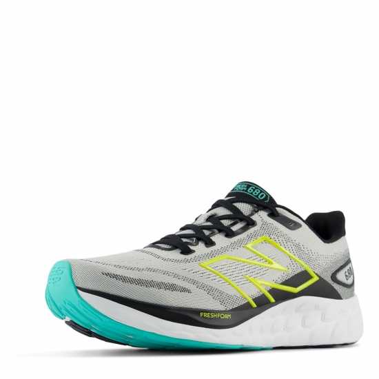 New Balance New Balance 680V8 Running Shoe Сиво/Жълто Мъжки високи кецове